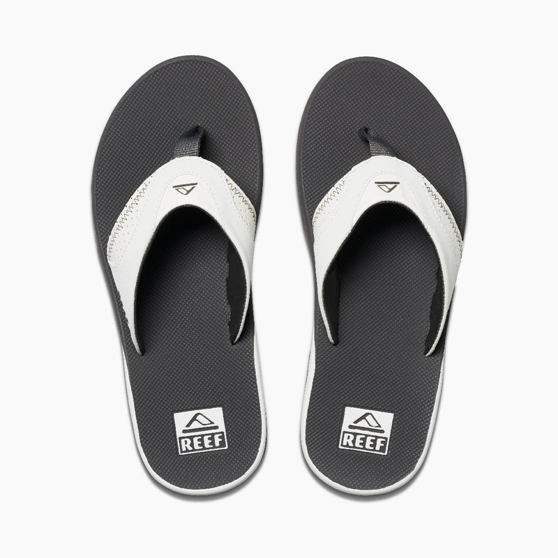 Men's Reef Fanning Sandals - GREY/WHITE