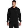 Men's Rival Fleece Full Zip Hood - 001 - BLACK