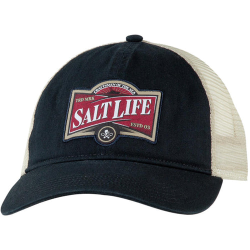 Men's SaltLife Crafty Seas Hat - BLACK