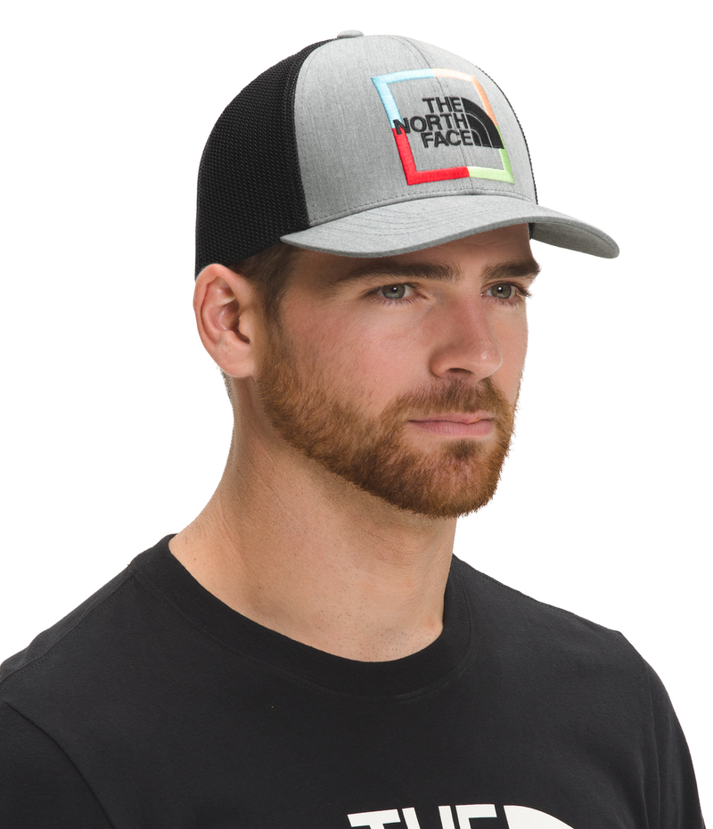 Men's Nebraska Huskers Flag Trucker Hat - 7J8GREY