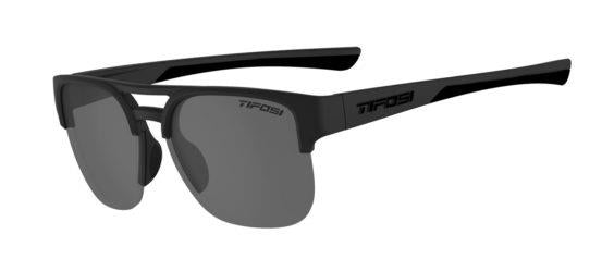 Men's Tifosi Salvo Sunglasses - BLACK/SMOKE