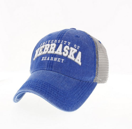Men's UNK Lopers Arched University Of Nebraska Hat - ROY/GREY