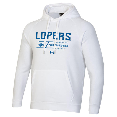 Men's UNK Lopers Under Armour All Day Hoodie - 000 - WHITE
