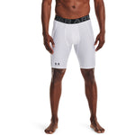 Men's Under Armour 9" Heatgear Short - 100 - WHITE/BLACK