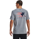 Men's Under Armour Freedom Amp T-Shirt - 035 - STEEL