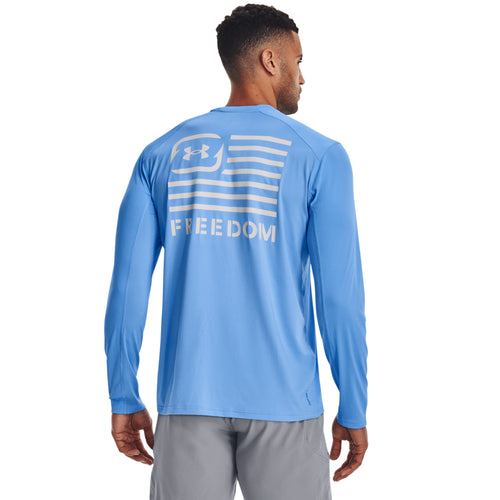 Men's Under Armour Iso-Chill Freedom Longlseeve - 475BLUE