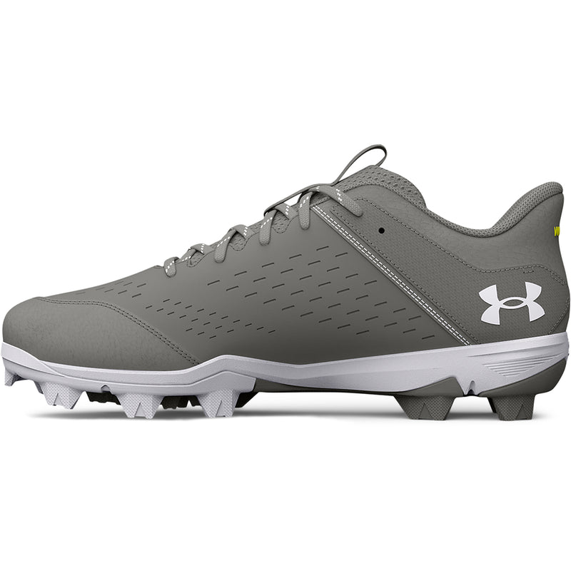 Men's Under Armour Leadoff Low RM Baseball Cleats - 101 - GREY