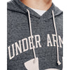 Men's Under Armour Rival Terry Big Logo Hood - 013 - PITCH