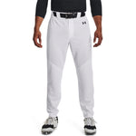 Men's Under Armour Utility Baseball Pants - 100 - WHITE/BLACK