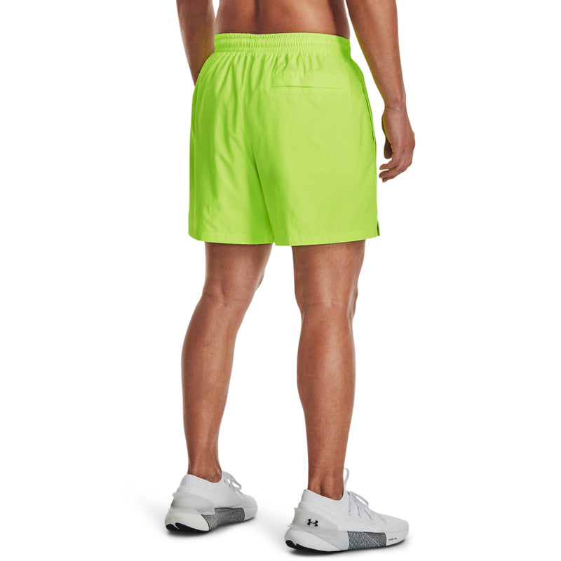Men's Under Armour Woven Volley Short - 371 - LIME SURGE