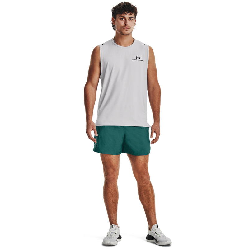 Men's Under Armour Woven Volley Short - 722 - COASTAL TEAL