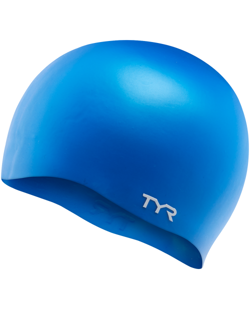 Men's/Women's Silicone Swim Cap - 420BLUE