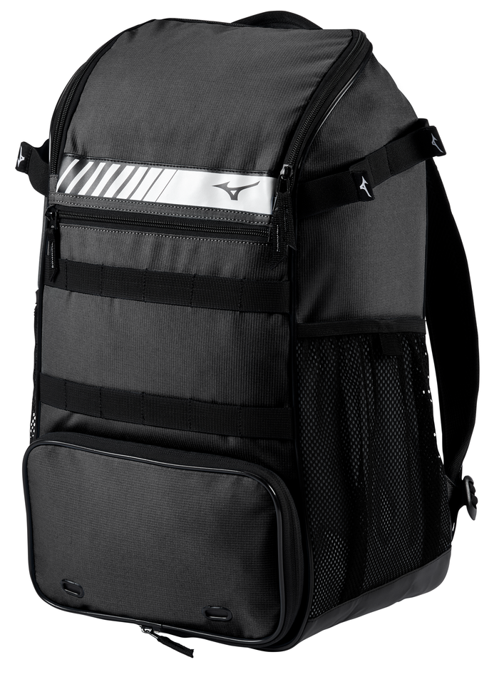 Mizuno Organizer 23 Bat Backpack - 9090 - BLACK