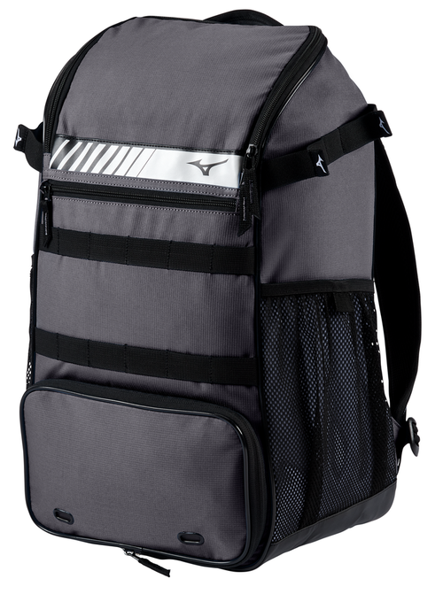 Mizuno Organizer 23 Bat Backpack - 9292 - CHARCOAL