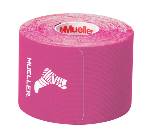 Mueller Kinesiology Tape (Pre-Cut I-Strips) - PINK
