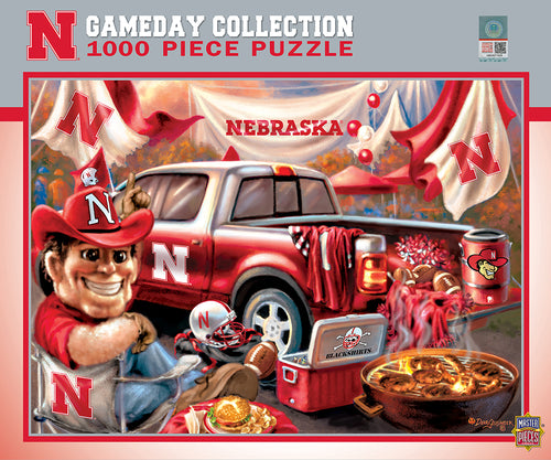 Nebraska Huskers 1000 Piece Gameday Puzzle - NEBRASKA