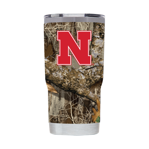 Nebraska Huskers 20oz Camo Tumbler - NEBRASKA