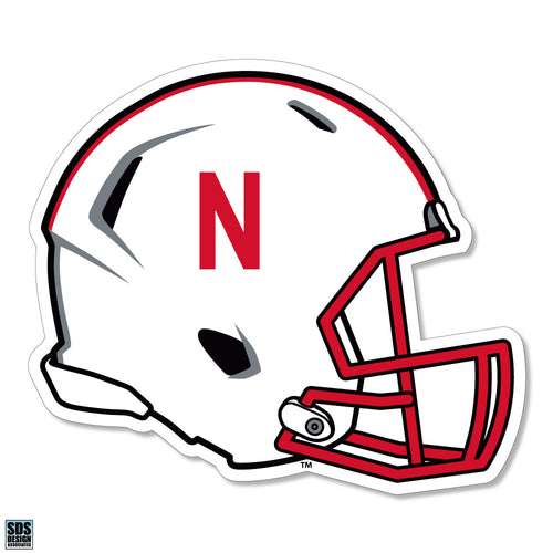 Nebraska Huskers 3" Helmet Dizzler Sticker - HELMET