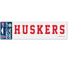 Nebraska Huskers 3"x10" Husker Decal - HUSKER