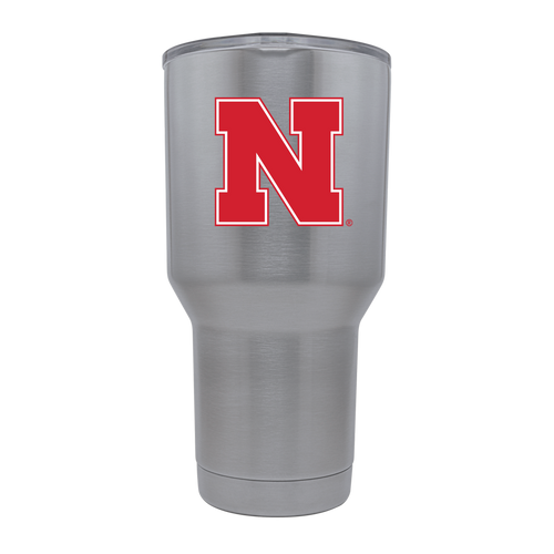 Nebraska Huskers 30oz Stainless Tumbler - NEBRASKA