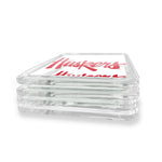 Nebraska Huskers Acrylic Coaster 4-Pack - NEBRASKA