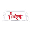 Nebraska Huskers Acrylic Serving Tray - NEBRASKA