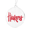 Nebraska Huskers Bag Tag & Ornament - NEBRASKA