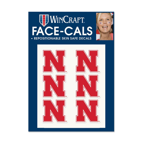 Nebraska Huskers Face Cals - NEBRASKA