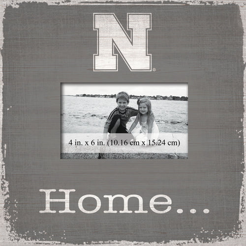 Nebraska Huskers Home Frame - NEBRASKA