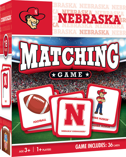 Nebraska Huskers Matching Game - NEBRASKA