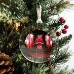 Nebraska Huskers Memorial Stadium Entrance Bag Tag / Ornmament - NEBRASKA