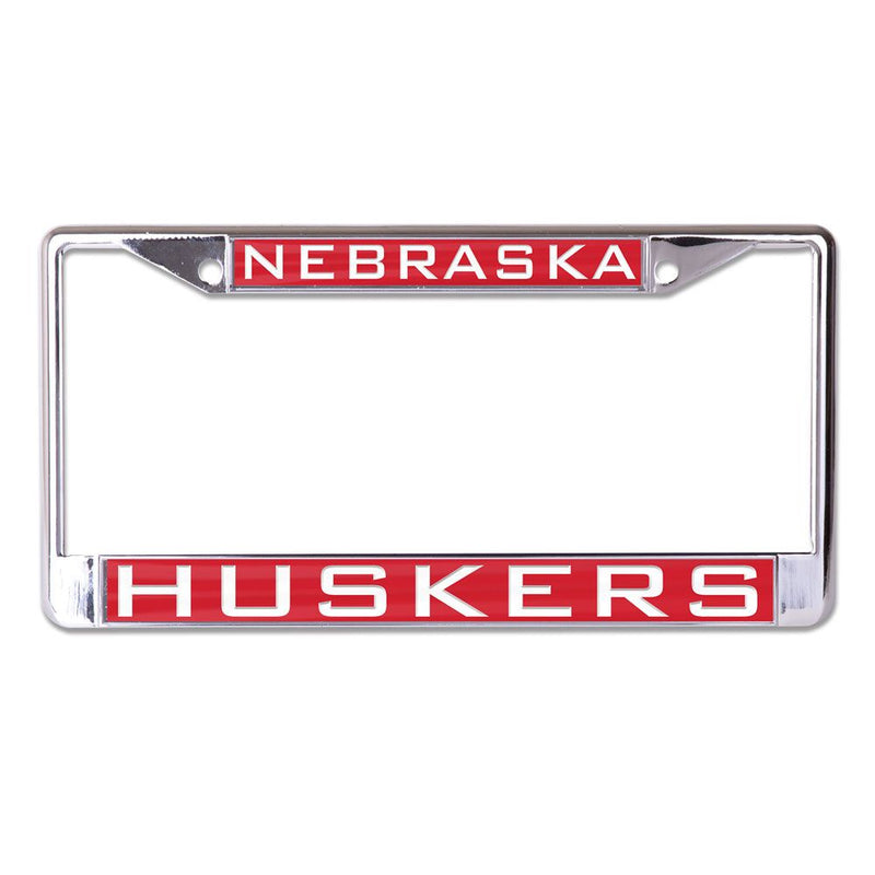 Nebraska Huskers Metallic License Plate Frame - HUSKER