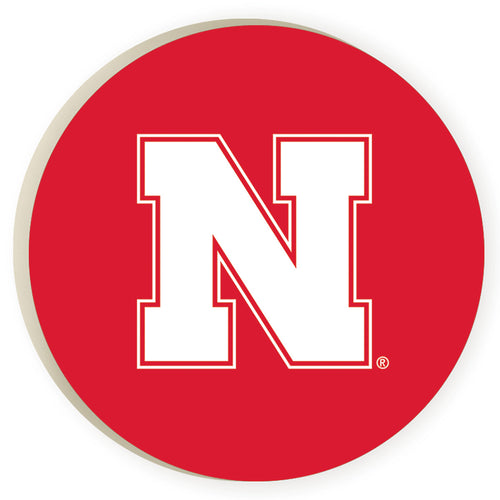 Nebraska Huskers N Car Coaster - NEBRASKA