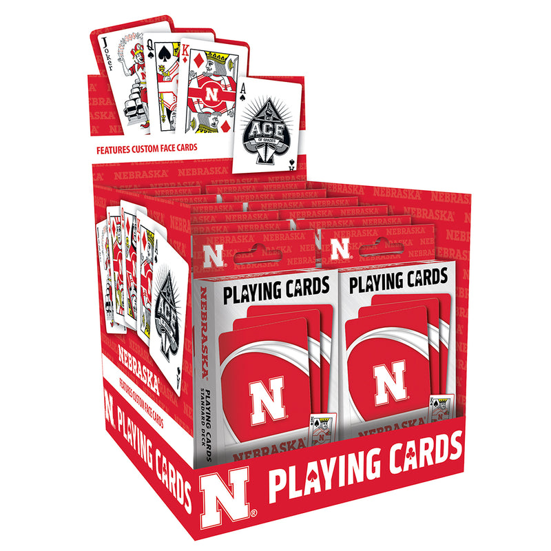 Nebraska Huskers Playing Cards - NEBRASKA