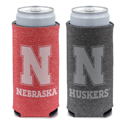 Nebraska Huskers Slim Can Cooler - NEBRASKA