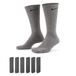Men's/Women's Nike Everyday Cushion Crew Sock 6-Pack - 065 CARB