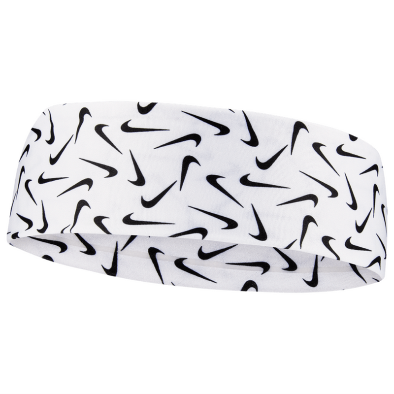 Nike Fury 3.0 Printed Headband - 101 - WHITE/BLACK