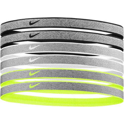 Nike Heathered Headband 6-Pack - 095 - BLACK/WHITE