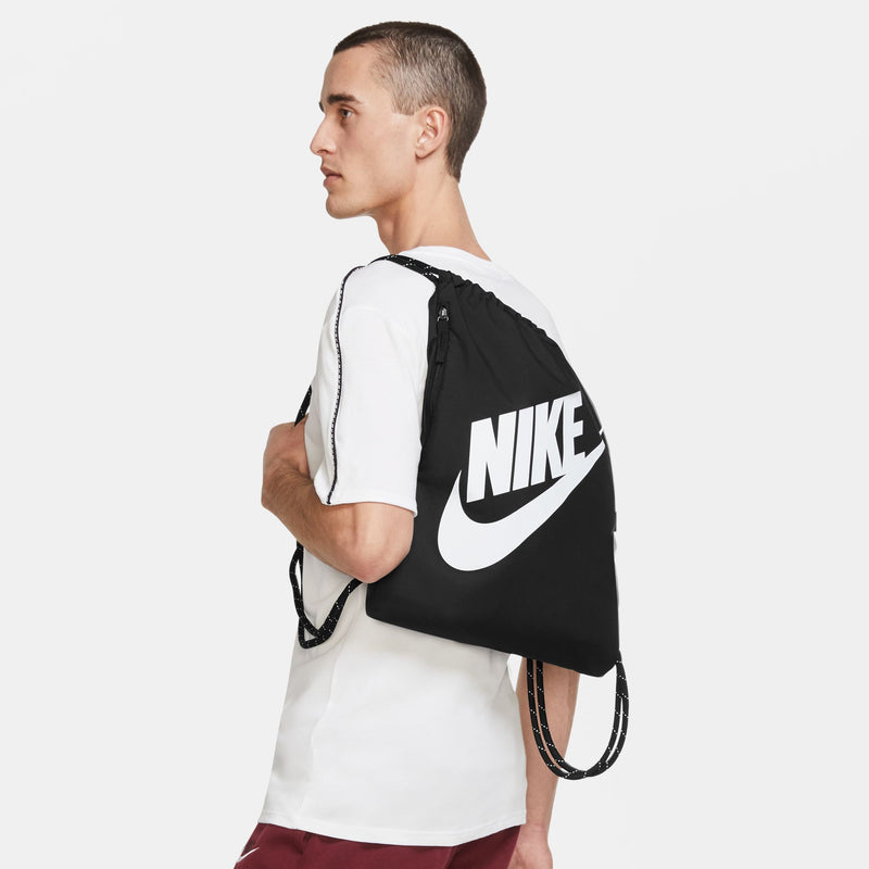 Nike Heritage Sackpack - 010 - BLACK