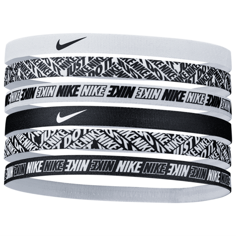 Nike Printed 6-Pack Headbands - 176WH/WH