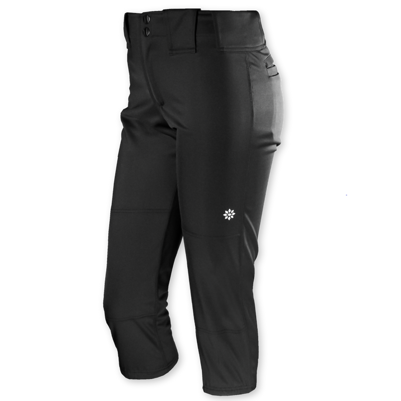 Rip-It 4-Way Stretch Softball Pant - 001 - BLACK