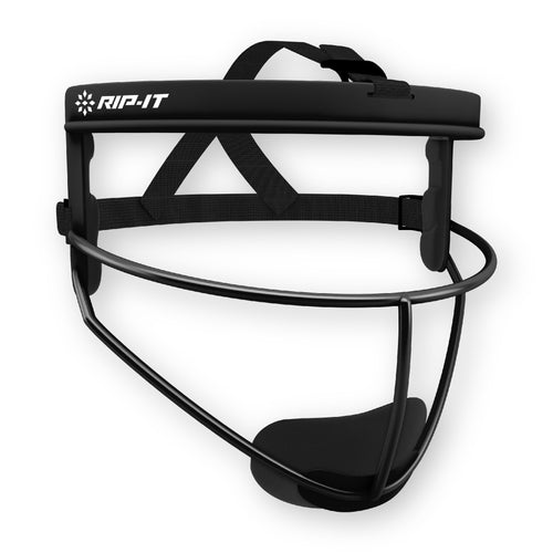 Rip-It Defense Softball Fielder's Mask - BLACK