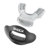 Shock Doctor Interchange Football/Basketball Lip Guard Mouthpiece + Shield