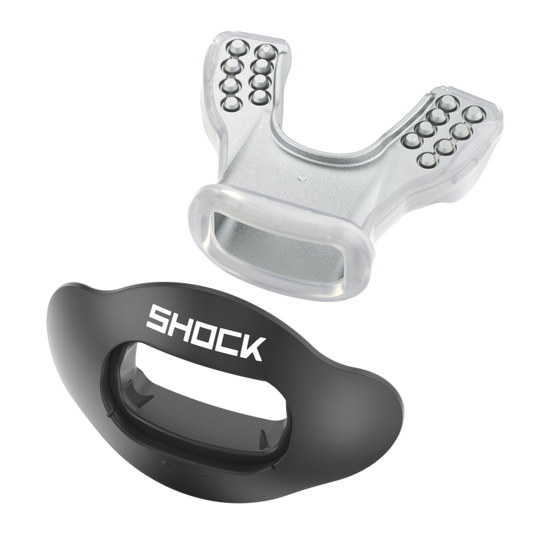 Shock Doctor Interchange Lip Guard Mouthpiece + Shield