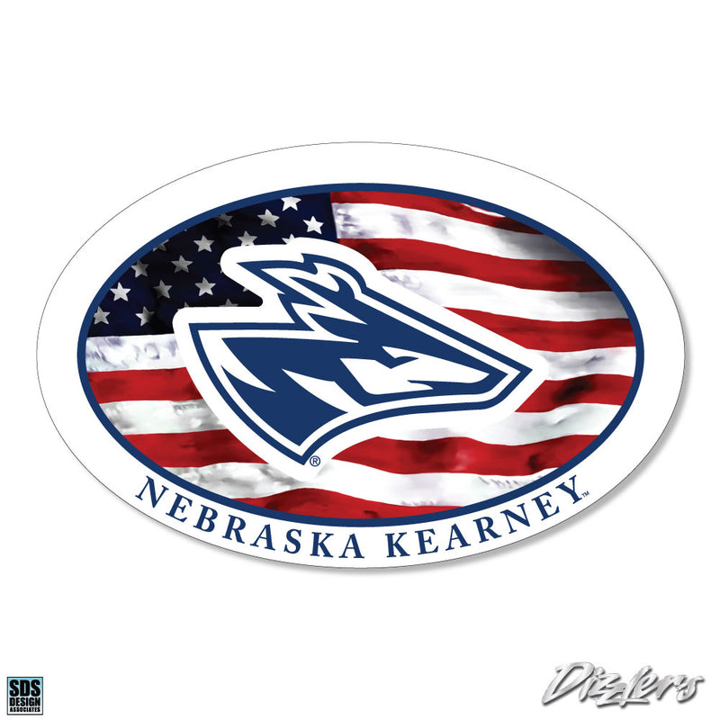 UNK Lopers 5" Patriotic Loper Head Dizzler Sticker - UNK
