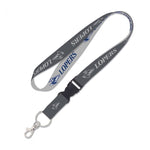 UNK Lopers Lanyard - GREY/WHITE