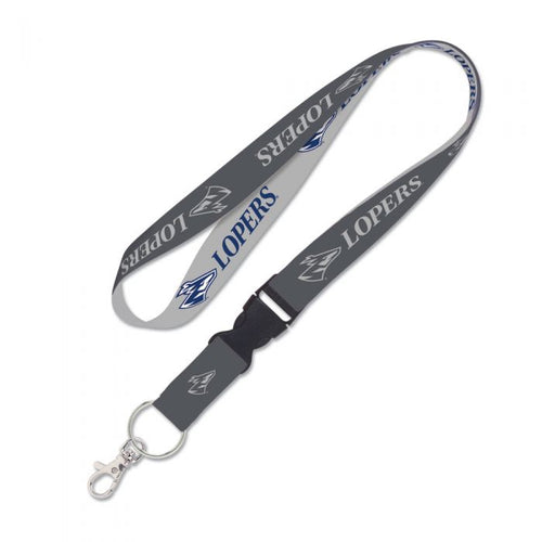 UNK Lopers Lanyard - GREY/WHITE