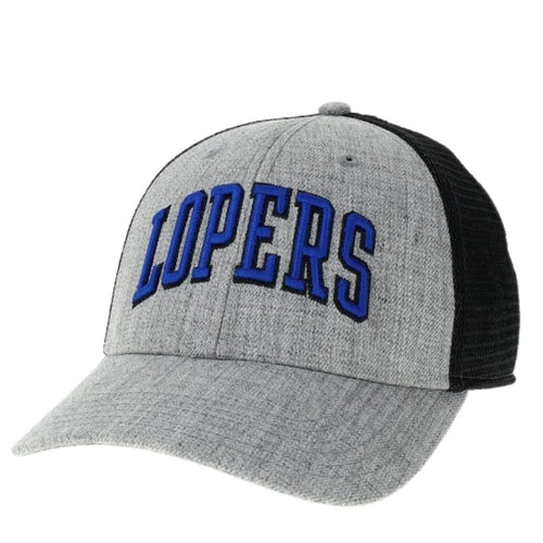 UNK Lopers Legacy Lo-Pro Snapback Tall Arch Hat - HG/BLK