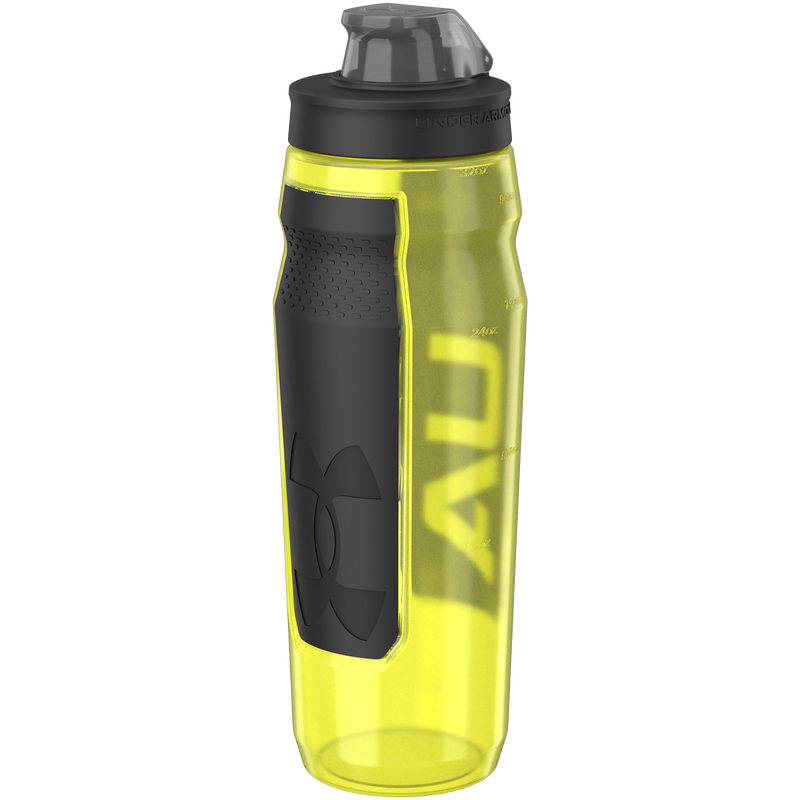 Under Armour 32oz Sideline Squeeze Bottle, Yellow