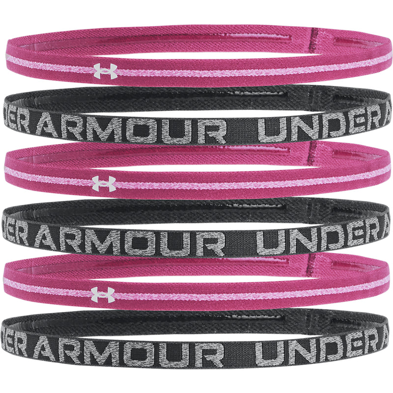 Under Armour 6 Pk Heather Mini Headband - 678QUART